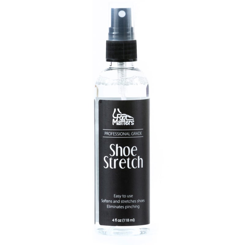 FOOTMATTERS Professional Boot & Shoe Stretch Spray - Softener for Leather  Suede  Nubuck  Canvas - 4 oz - Image 1
